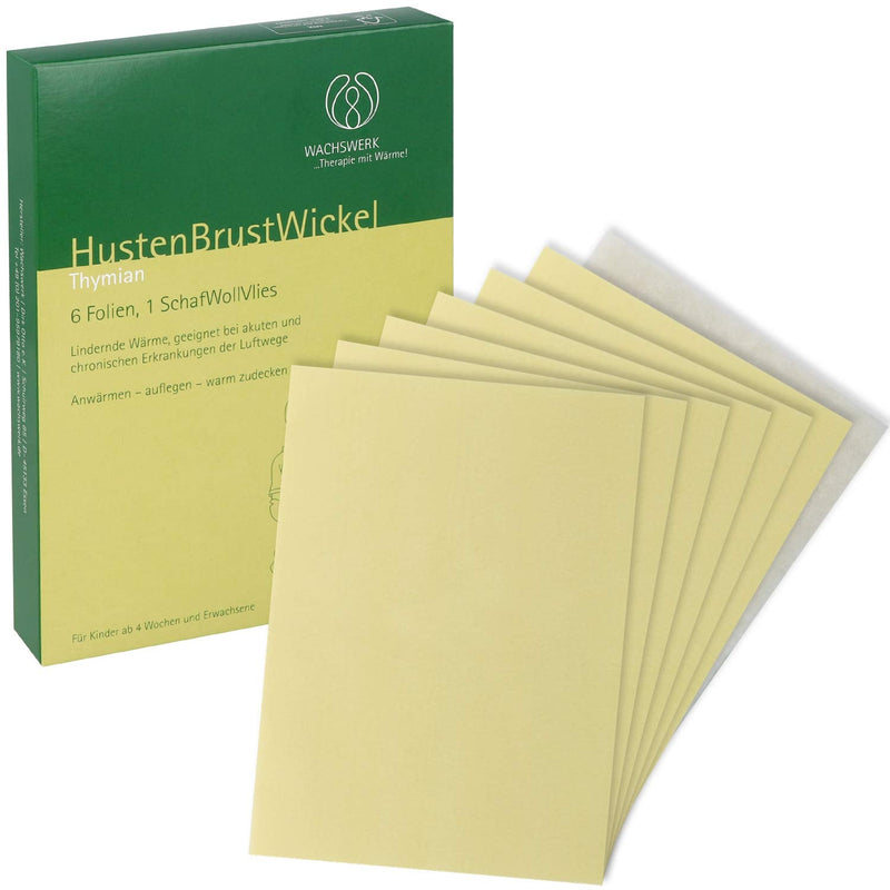 COUGH CHEST Wrap Thyme Waxwork 6 pcs - NewNest Australia