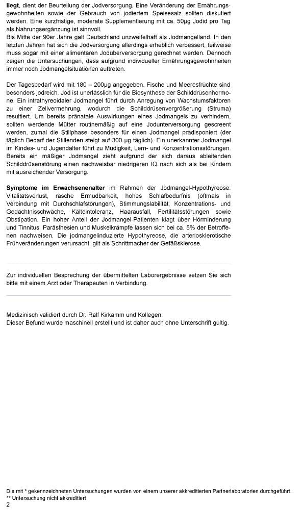 Iodide (iodine) urine test medivere - NewNest Australia