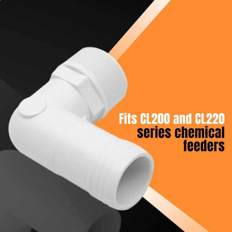 TonGass (2-Pack 1 1/2" MPT by Barb Elbow Hose Adapter Compatible with Hayward Pool Pumps and Filters Replacement Hayward SPX1105Z4 2 - NewNest Australia