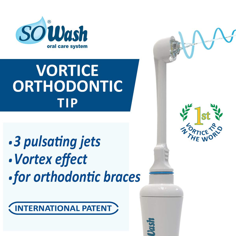 SoWash oral irrigator | VORTICE ORTHODONTIC | Connects to the faucet | Oral irrigator without batteries and electricity | Italian product - NewNest Australia