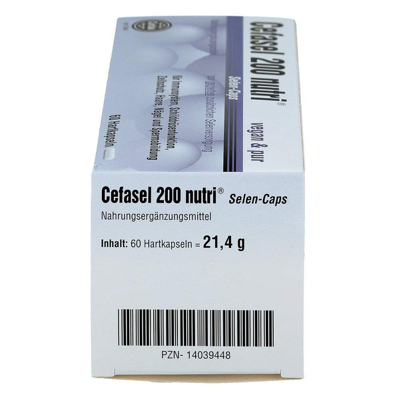 CEFASEL 200 nutri selenium caps - NewNest Australia