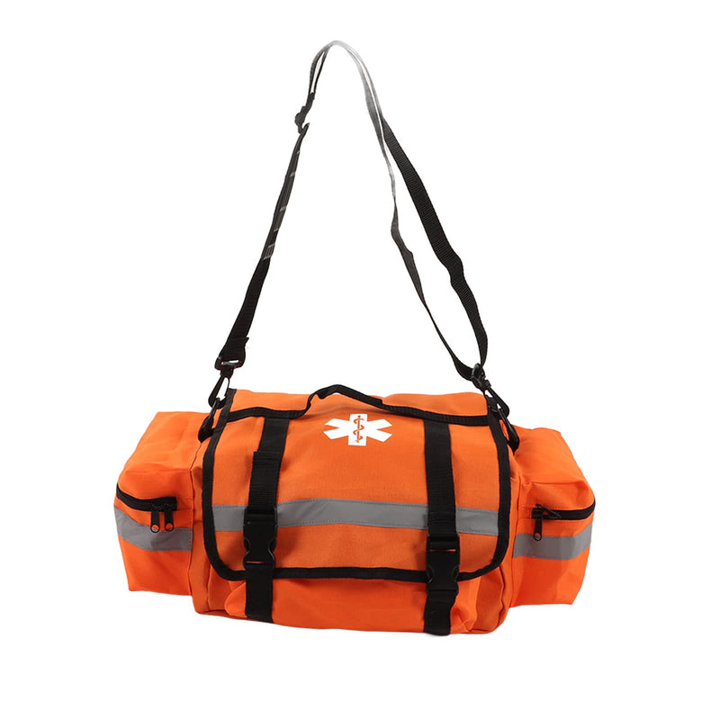 First Aid Medical Bag Light Orange With Reflective Stitching Oxford Fabric First Aid Trauma Bag For Outdoor Use, Orange, Portable, Large Capacity For Travel At Home - NewNest Australia