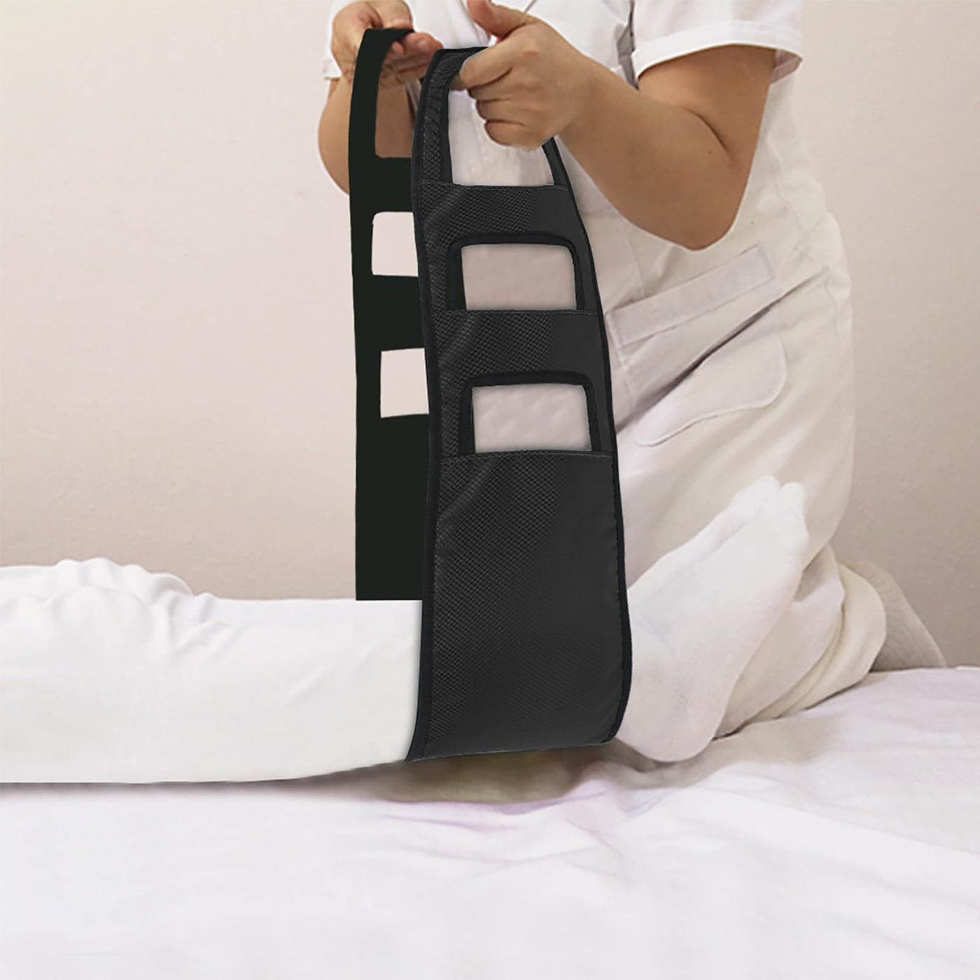 Padded Bed Transfer Nursing Sling for Patient, Elderly Safety Lifting Aids