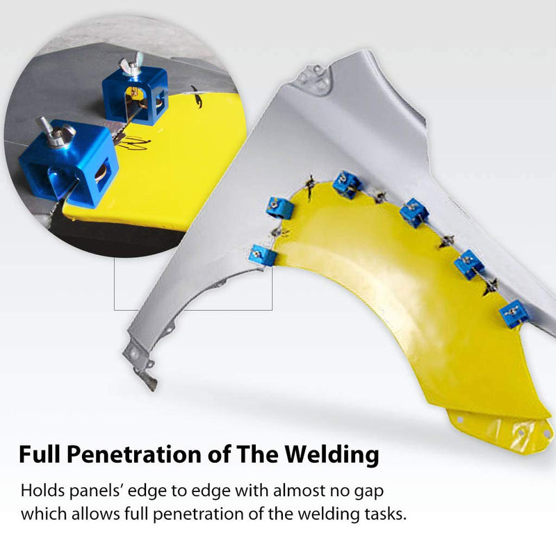 FIRSTINFO Auto Body/Car Body Sheet Metal Plate Butt Joint Welding Soldering Clamps Door Skin Panel Fender - NewNest Australia