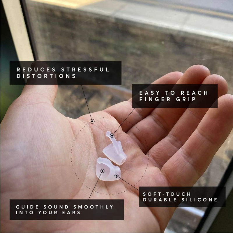 Flare Audio Calmer - A Small in Ear Device to Reduce Stress, Useful for Sensitive Hearing, Autism, hyperacusis, Misophonia, Noise Related Stress and Other Hearing Conditions. - NewNest Australia
