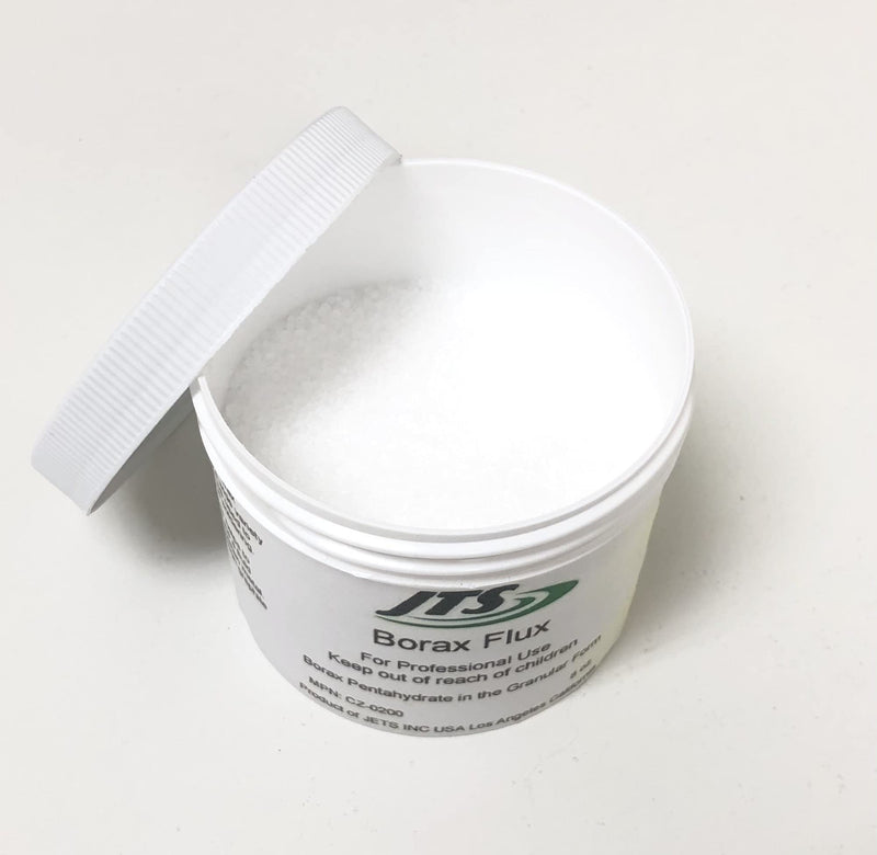 Borax 1/2 Pound Container Melting Flux 8 Oz. To Glaze Crucible Dishes for Gold Silver Jewelry by JTS - NewNest Australia