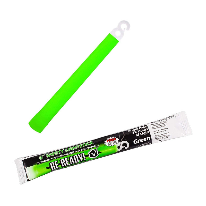 Be Ready - Industrial 12 Hour Illumination Emergency Safety Chemical Light Glow Sticks (24 Pack Green) 24 Pack - NewNest Australia