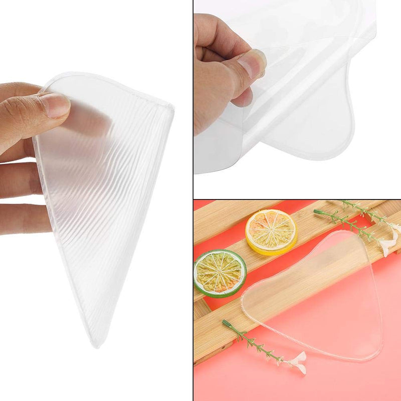 Chest Pad, Anti-Wrinkle Silicone Chest Anti Wrinkle Breast Lifting Smooth Firming Patch Invisible Decollete Bra Care Reusable Pads(Triangle) - NewNest Australia