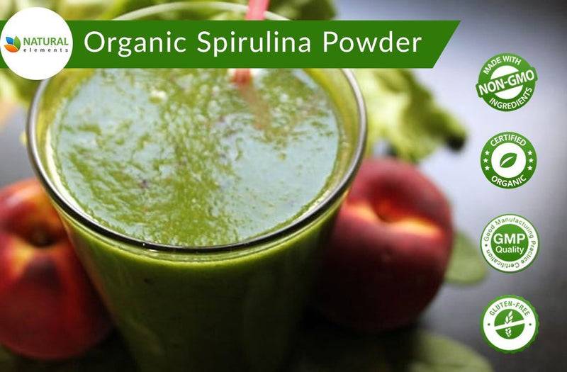 Premium USDA Organic Spirulina Powder - Organic Spirulina of Blue Green Algae from California & Hawaii – 100% Vegetarian & Vegan, Non-GMO, Non-Irradiated – The Best Green Superfood for Smoothies! - NewNest Australia