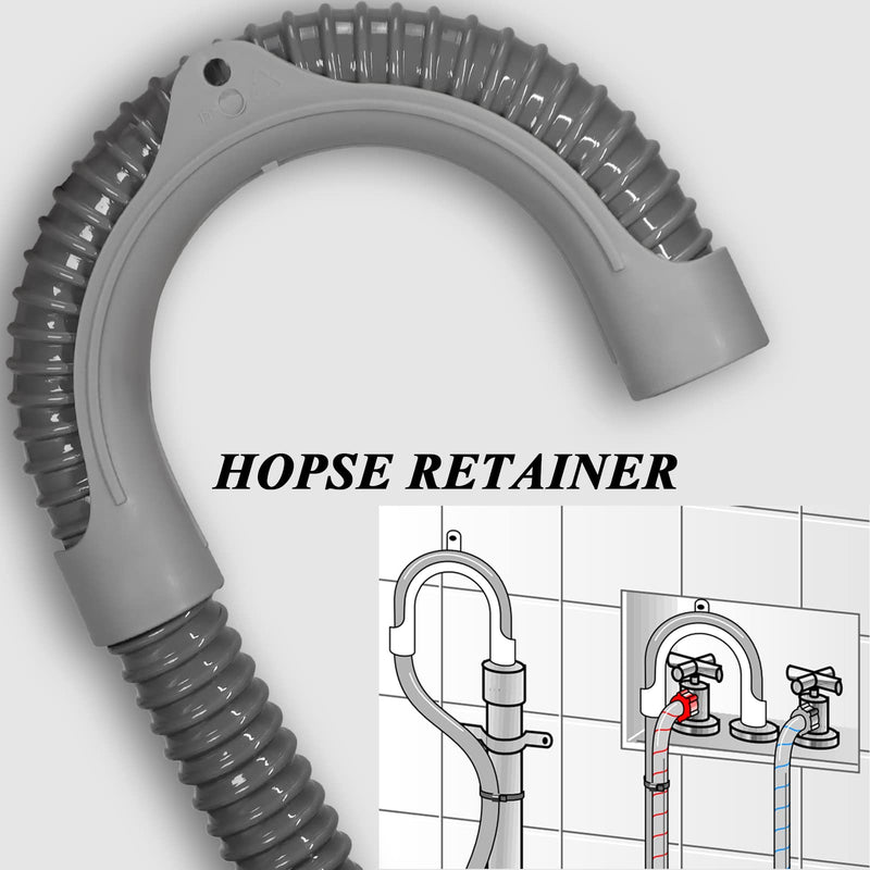 Funmit 8Ft Universal Washing Machine Drain Discharge Hose Flexible Extension Hose High Quality Fit for Most Household Washing Machines - NewNest Australia