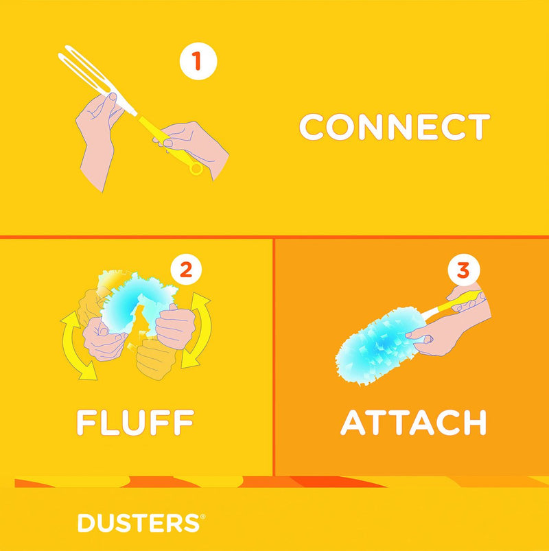 Swiffer Unscented Duster Kit, Blue, Yellow (11804CT) - NewNest Australia