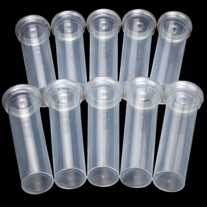 10Pcs 60ML Floral Tubes, Large Flower Water Tubes for Milkweed Stem Cuttings Arrangements 10 - NewNest Australia