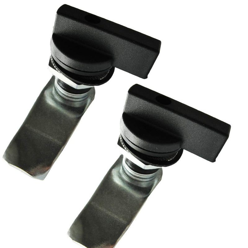 WJSKDQ 2PCS Thumb Operated Offset Thumb Cam Lock Black Cam Lock - NewNest Australia