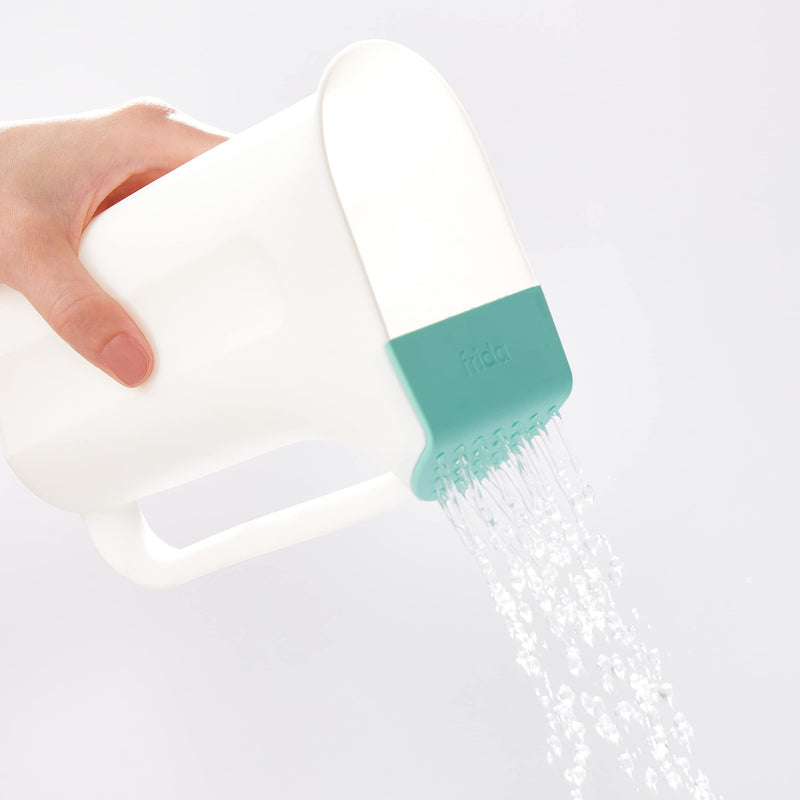 Control The Flow Rinser by Frida Baby Bath Time Rinse Cup with Easy Grip Handle and Removable Rain Shower - NewNest Australia