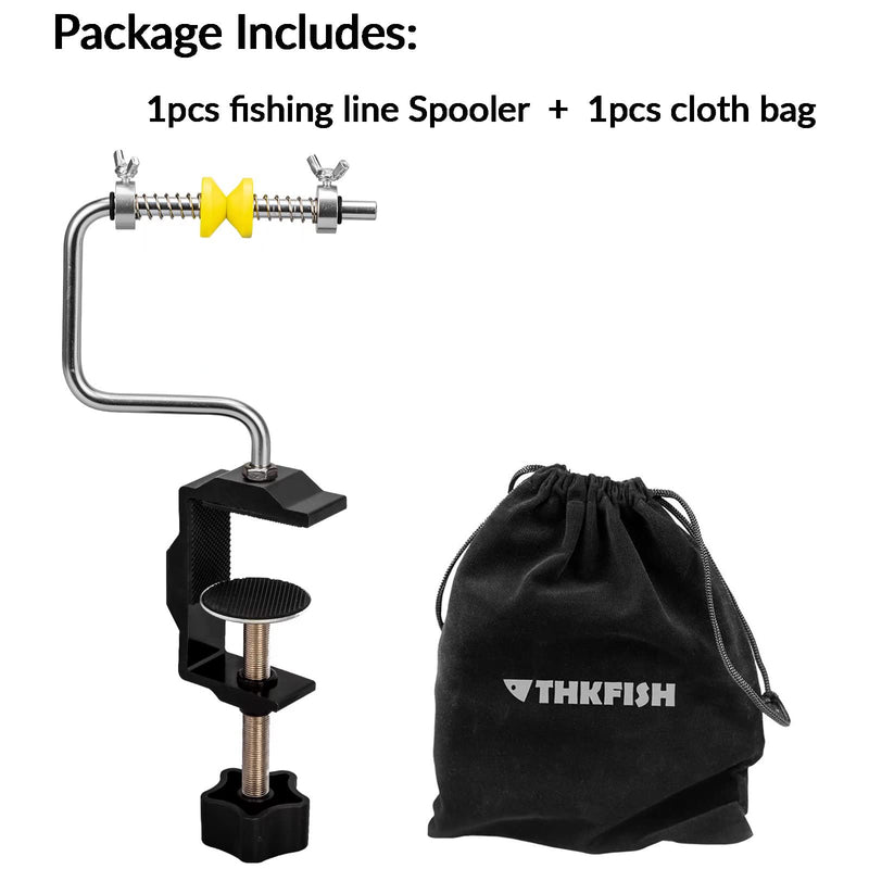 THKFISH Fishing Line Spooler Fishing Line Winder Spooler Fishing Accessories Adjustable Stable Portable Fishing Line Spooler/Fishing Line Remover B -Short- Line Spooler - NewNest Australia
