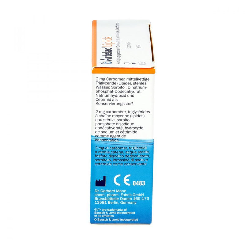 ARTELAC Lipids MD eye gel 3X10 g - NewNest Australia