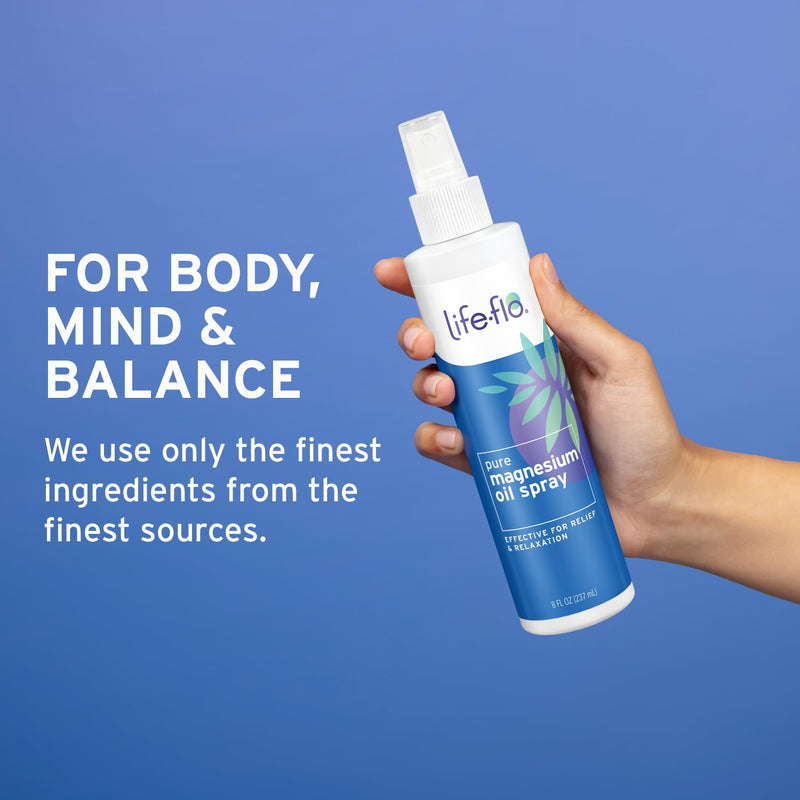 Life Flo Health Pure Magnesium Oil, 8 oz - NewNest Australia
