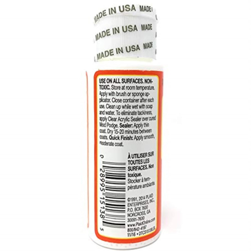 Plaid:Craft Mod Podge Gloss Finish Uncarded-2oz, 2oz - NewNest Australia