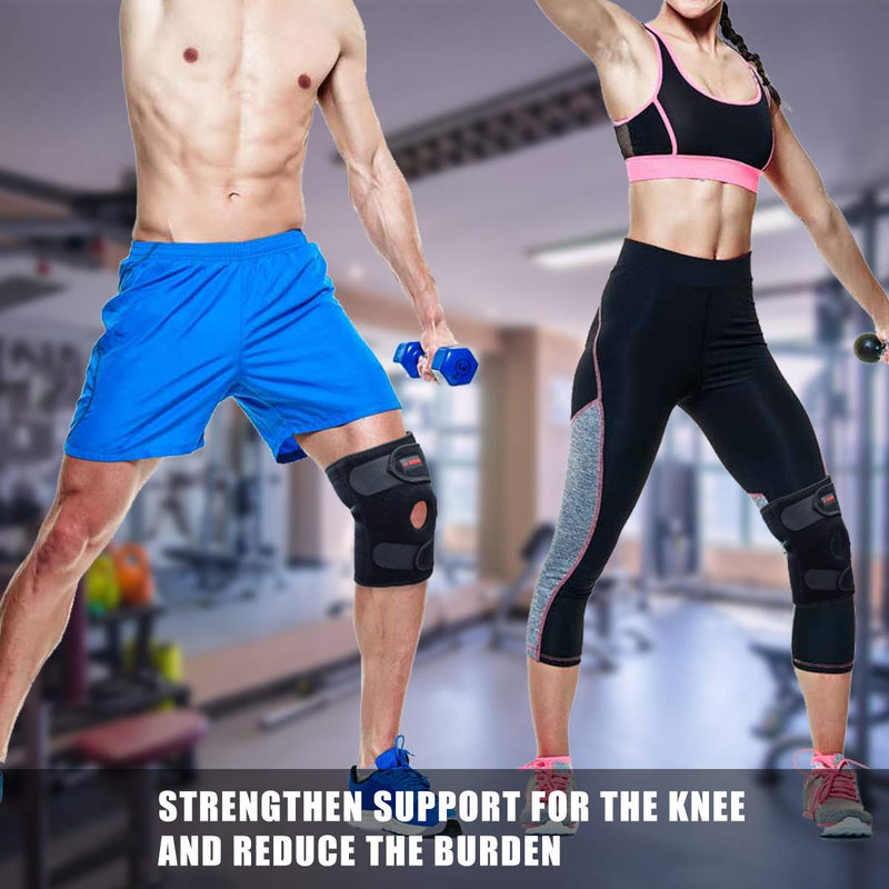 La Dearchuu Knee Support Knee Bandage With Non-Slip Protects Meniscus, Ligaments And Patella, Knee Pads Sports Knee Bandage Patella For Running Basketball Football, Anti-Slip Design For Men And Women 1 - NewNest Australia