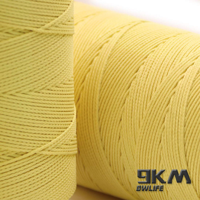 9KM DWLIFE Kevlar Line Kite Flying String High Strength No-Stretch Kevlar Fishing Assist Cord Camping Hiking Survival Rope Outdoor (0.35mm-1.5mm Dia) 100Lbs 1000Ft-Braid - NewNest Australia