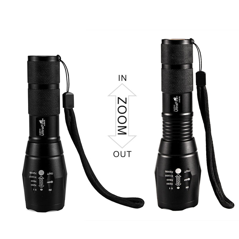 IR illuminator Flashlight, UltraFire 850nm Focus Adjustable IR Led Flashlight Infrared Light Torch for Night Vision, Coyote Hog Predator Hunting - NewNest Australia