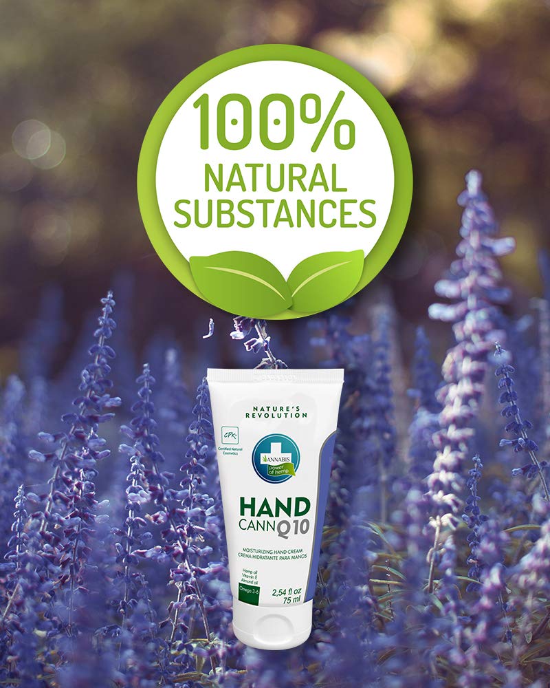 HANDCANN Q10 Hemp-Based Hand Regenerating Cream, 75 ml - NewNest Australia