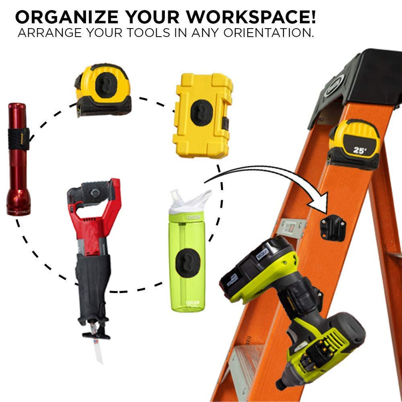 Spider Tool Holster - Tool Docks - Pack of Two - Install Spider Compatible Tool Storage Anywhere in Your workspace! - NewNest Australia