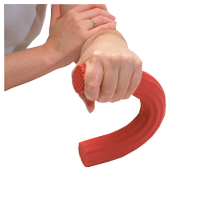 Resistance Bar, TheraBand FlexBar, Pain Relief for Tennis Elbow Injury, Tendonitis & Improve Grip Strength, Rehab and Therapy after Injury Red - Light Single - NewNest Australia