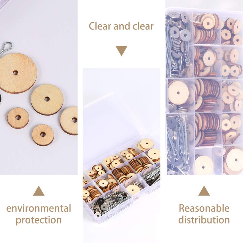 ARTIBETTER Doll Joints Doll Accessories for Teddy Bear Toys Doll Making Joints Doll DIY Material Scrapbook Crafts Doll Making Movable Joints - NewNest Australia