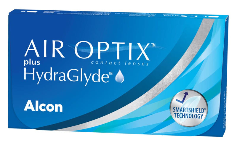 Air Optix plus HydraGlyde monthly lenses soft, 6 pieces, BC 8.6 mm, DIA 14.2 mm, +0.25 diopters 0.25 diopters 8.6 millimeters 14.2 millimeters - NewNest Australia