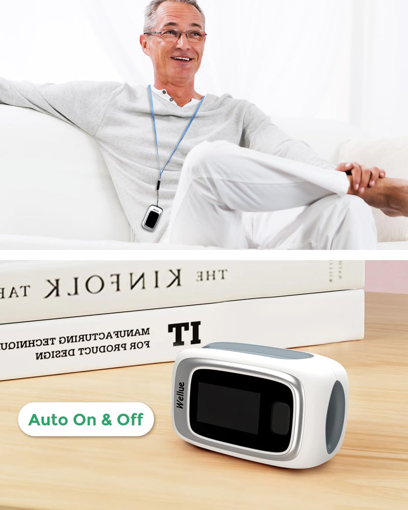 Viatom Pulse Oximeter, Bluetooth Oximeter For Measuring Blood Oxygen Saturation, O2 Pulse Monitor Finger With Oled Display, Pulse Oximeter With Free App And Batteries For Adults Children - NewNest Australia