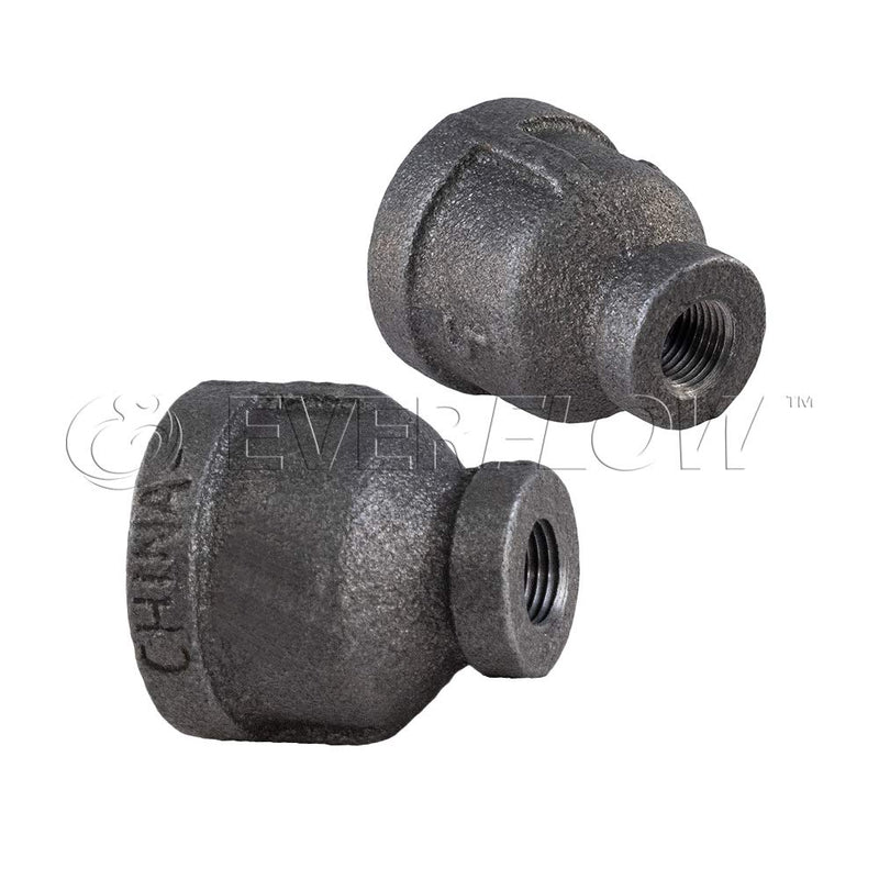 Supply Giant CNSD2121 2-1/2 X 3/4 Black Malleable Iron Reducing Coupling, 2-1/2 in. x 3/4 in 2-1/2 in. x 3/4 in. - NewNest Australia