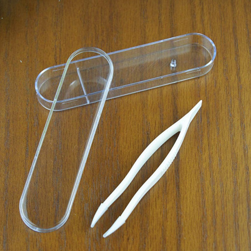 HEALIFTY Oversized contact lenses tweezers, lenses suction rod clamp pliers with case for on the go - NewNest Australia