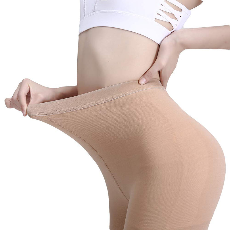 AMZAM® Compression Pantyhose for Women & Men, Closed Toe, Opaque, Firm Support 15-20mmHg Graduated Compression Stockings, Help Relieve Swelling Edema Varicose Veins, Nursing, Beige S Small 15-20mmhg Close Toe Beige - NewNest Australia
