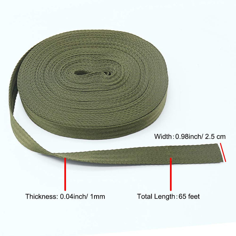 Shintop Durable Tree Tie Strap, 65 Feet Pull Tape for Garden Plant Supports (2200 LBs Tensile Strength, Green) - NewNest Australia