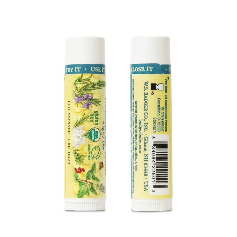 Badger Balm 4.2 g Tea Tree and Lemon Lip Care Stick - NewNest Australia