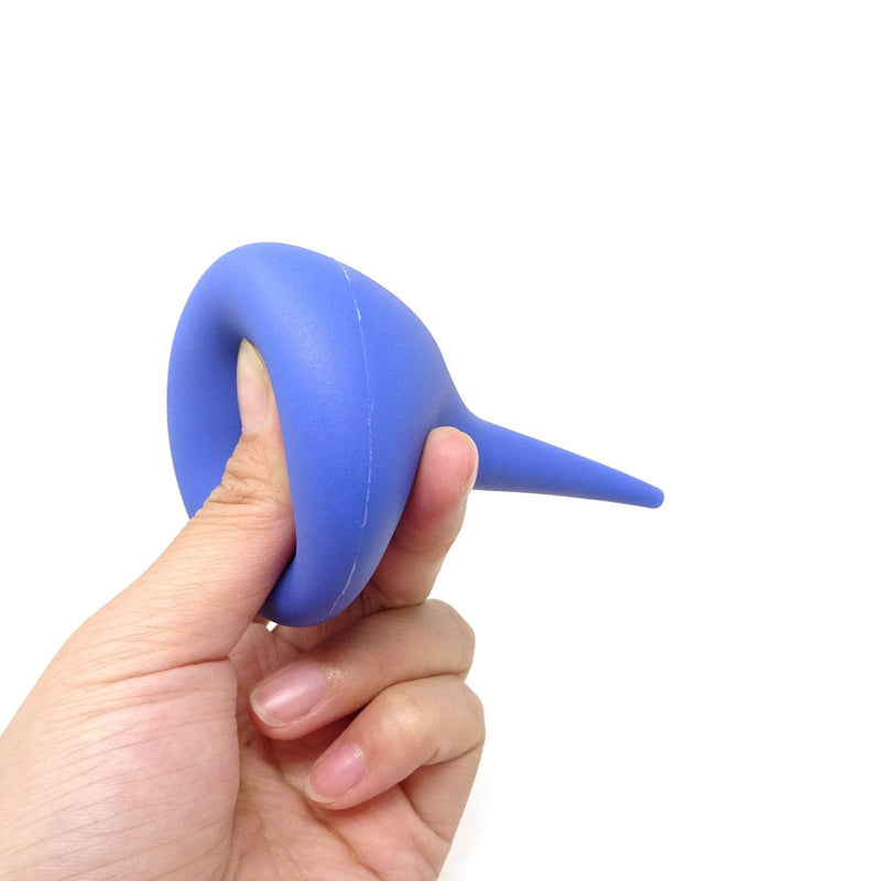 Honbay 75ml Rubber Squeeze Bulb Ear Syringe Ball Laboratory Tool (Blue) Blue - NewNest Australia