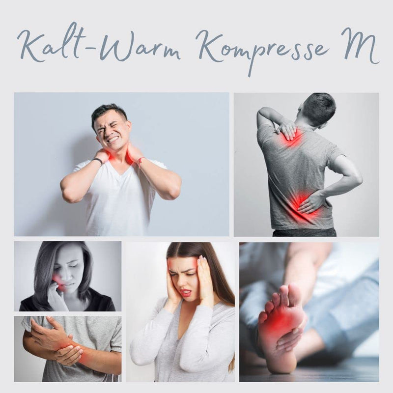 HPXfresh® Cold Warm Compresses | Set of 10 | 13x14cm | Ice packs for bruises, insect bites and other pain | reusable gel cooling pads set of 10 compress) 13x14cm 10.0 - NewNest Australia