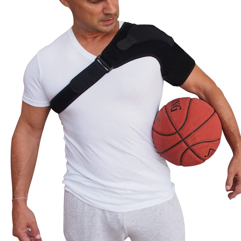 Niceyea Shoulder Brace Shoulder Support Adjustable Support Bandage Shoulder Strap Wrap Shoulder Strap For Injuries Shoulder Pain Arthritic Shoulders For Left/Right Shoulder - NewNest Australia