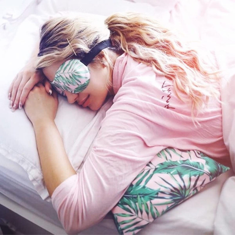 SMUG 100% Blackout Sleep & Eye Mask | Eyelash Extension Friendly | Eye Masks for Sleeping | Sleep Masks for Women & Men | Straps for Dream Comfort & Adjustability | Palm - NewNest Australia