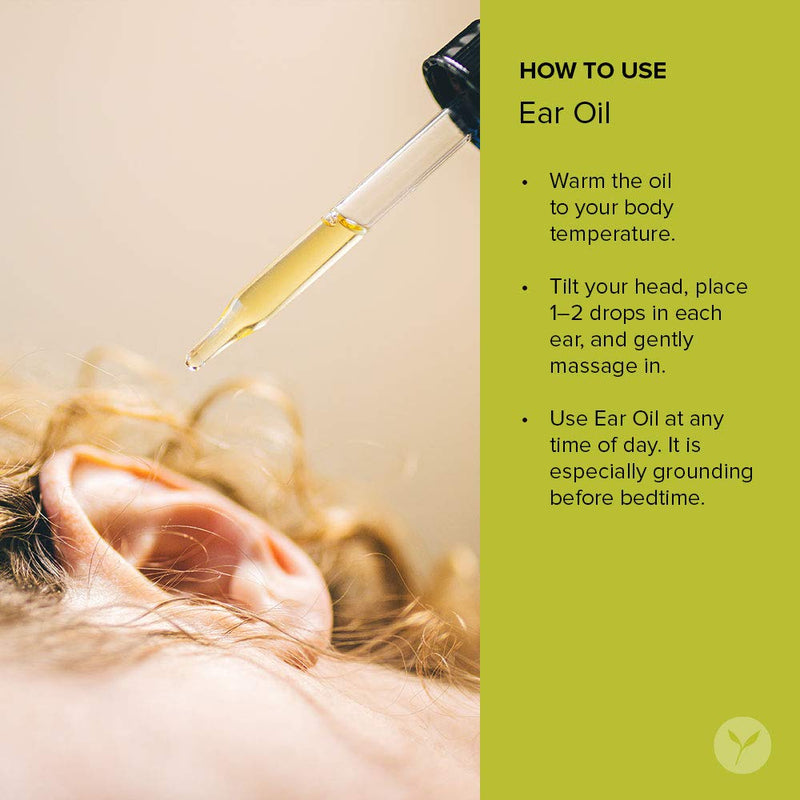 Banyan Botanicals Ear Oil – Organic Herbal Drops with Ashwagandha, Bilva & Garlic – Soothing and Comforting for The Ears – 1 oz – Non GMO Sustainably Sourced No Sting - NewNest Australia