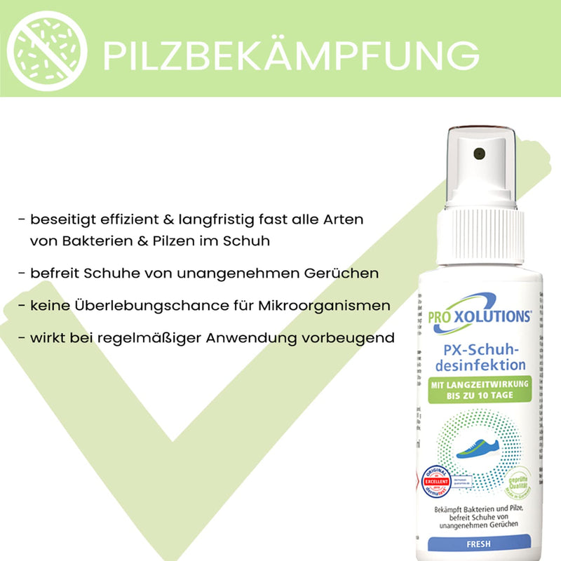 PX shoe disinfectant spray with long-term effect against athlete's foot and nail fungus - shoe deodorant spray suitable for all shoes 1 - NewNest Australia