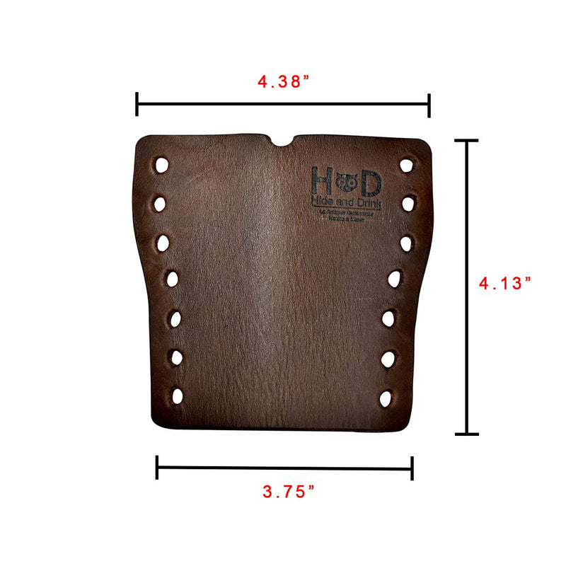 Hide & Drink, Leather Lumberjack Handle Guard, Case Protector, Holster, Tools Accessories, Handmade Includes 101 Year Warranty Bourbon Brown - NewNest Australia