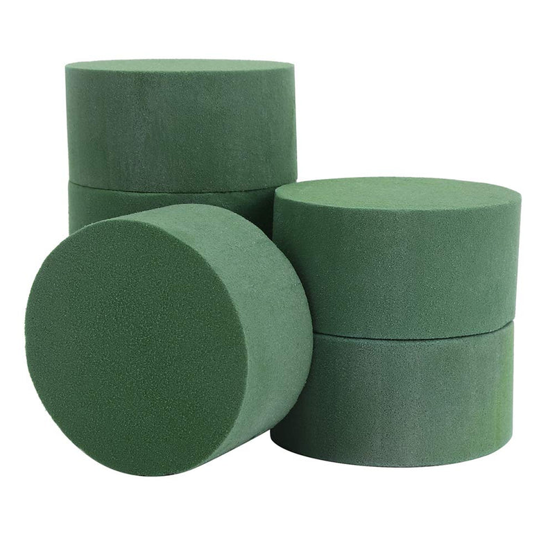 CCINEE Round Floral Foam,Wet Florist Styrofoam Block Flower Arrangement Supplies for Craft Project,Pack of 20 - NewNest Australia