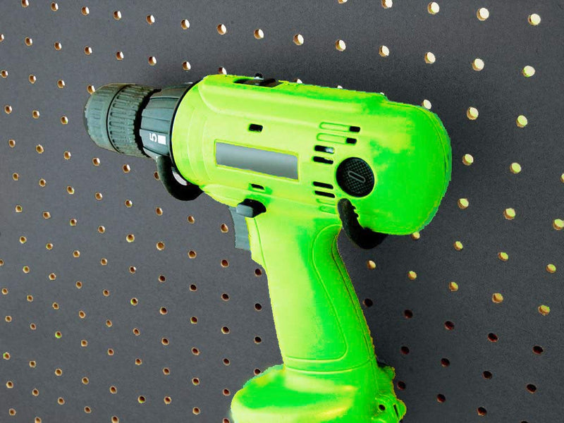 5PCS Pegboard Drill Holder Pegboard Double Hooks Drill Hook for Drill,Accessories Bag,Other Power Tools etc - NewNest Australia