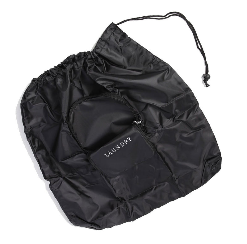 NewNest Australia - Miamica Travel Laundry Bag Black 