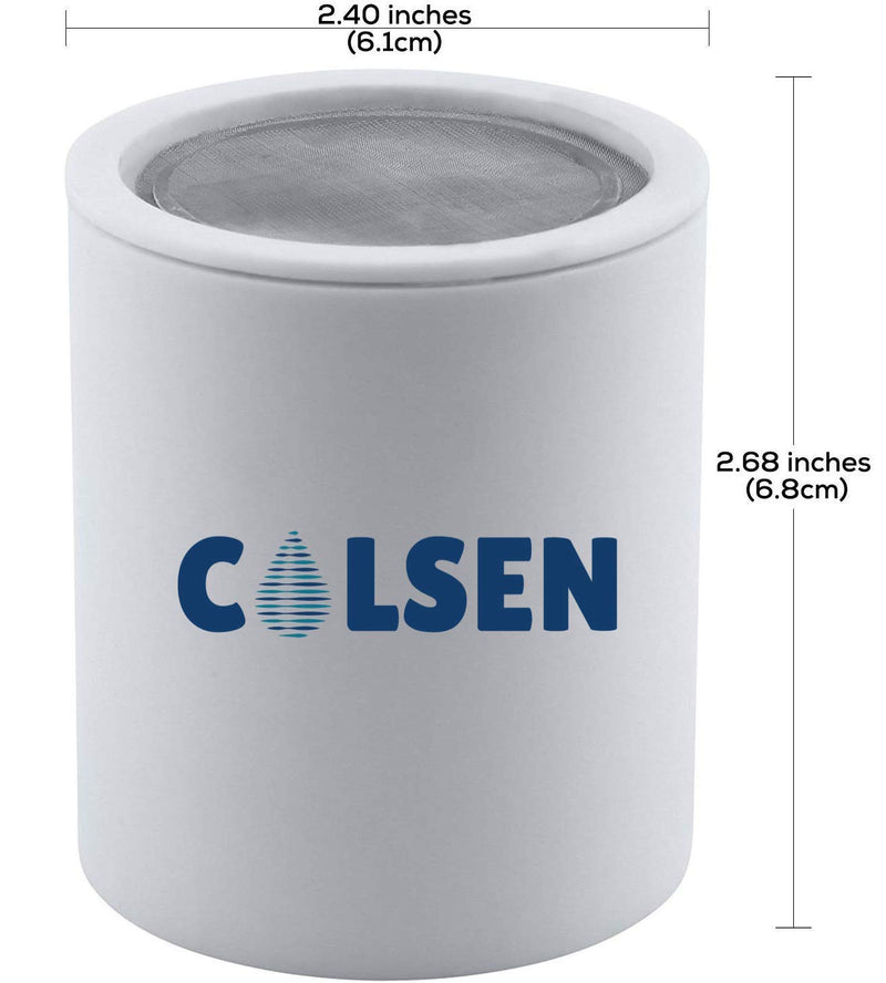 COLSEN - Shower Filter 15-Stage Replacement Shower Head Water Filter Cartridge for Handheld Shower Water Filter (Filters only) (1 Unit) 1 Pack - NewNest Australia