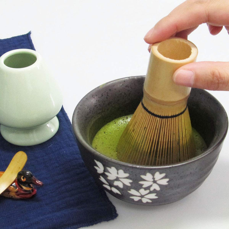 Artcome Japanese Matcha Tea Latte Tool Set, Matcha Whisk, Milk Frothering Pitcher, Steel Stainless Strainer, Handmade Matcha Ceremony Kit for Traditional Japanese Tea Ceremony (6pcs) - NewNest Australia