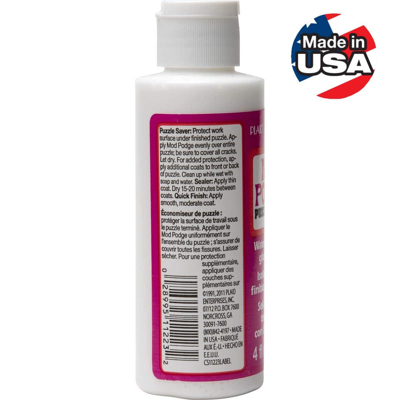 Mod Podge Puzzle Saver (4-Ounce), CS11223, 4 oz, 4 Fl Oz , White - NewNest Australia