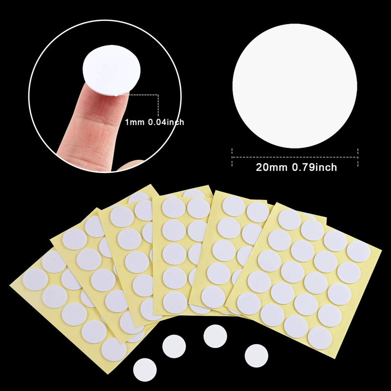 1080pcs Candle Wick Stickers, Heat Resistance Double-Sided Stickers for Candle Making, Adhere Steady in Hot Wax Stickers for Candle Making 1080 - NewNest Australia